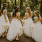 Primrose in Ivory White ~ Party or Flower Girl Dress