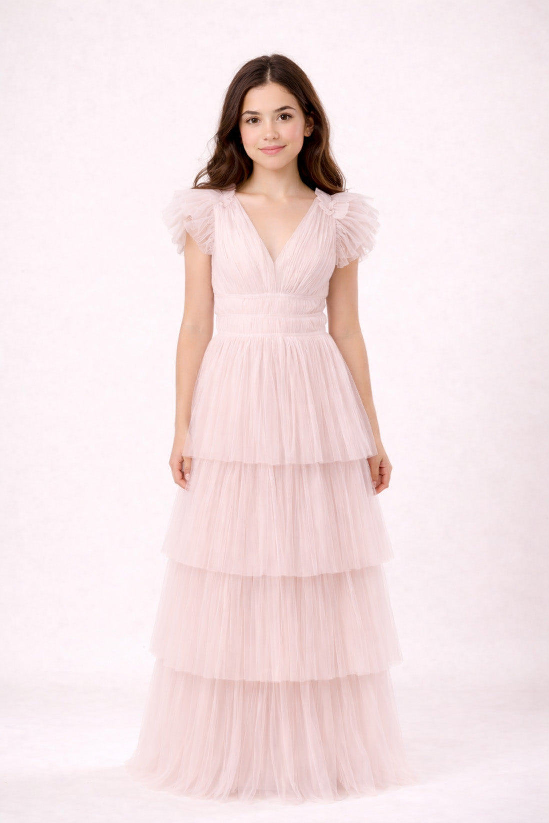 Romana ~ Ballet Pink Teen/Tween Dress (Tween/Teen) - Bloom by L+B