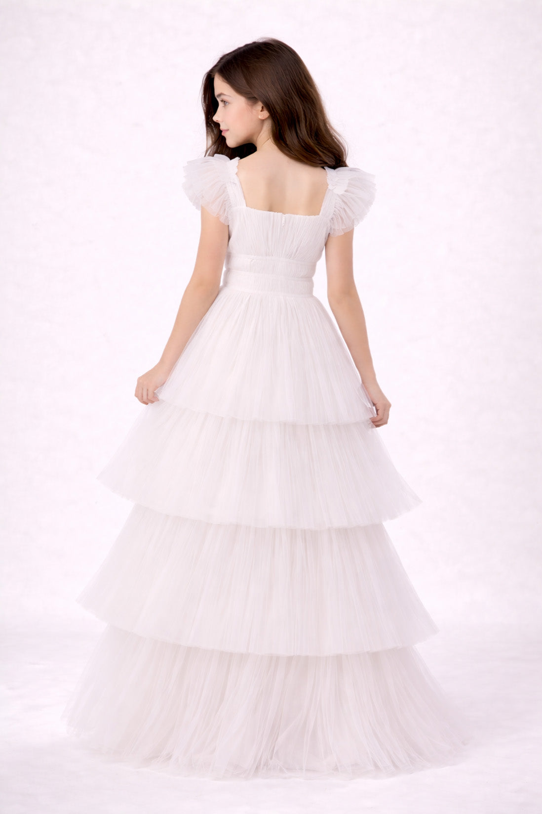 Romana ~ Ivory/White Teen/Tween Dress (Tween/Teen) - Bloom by L+B