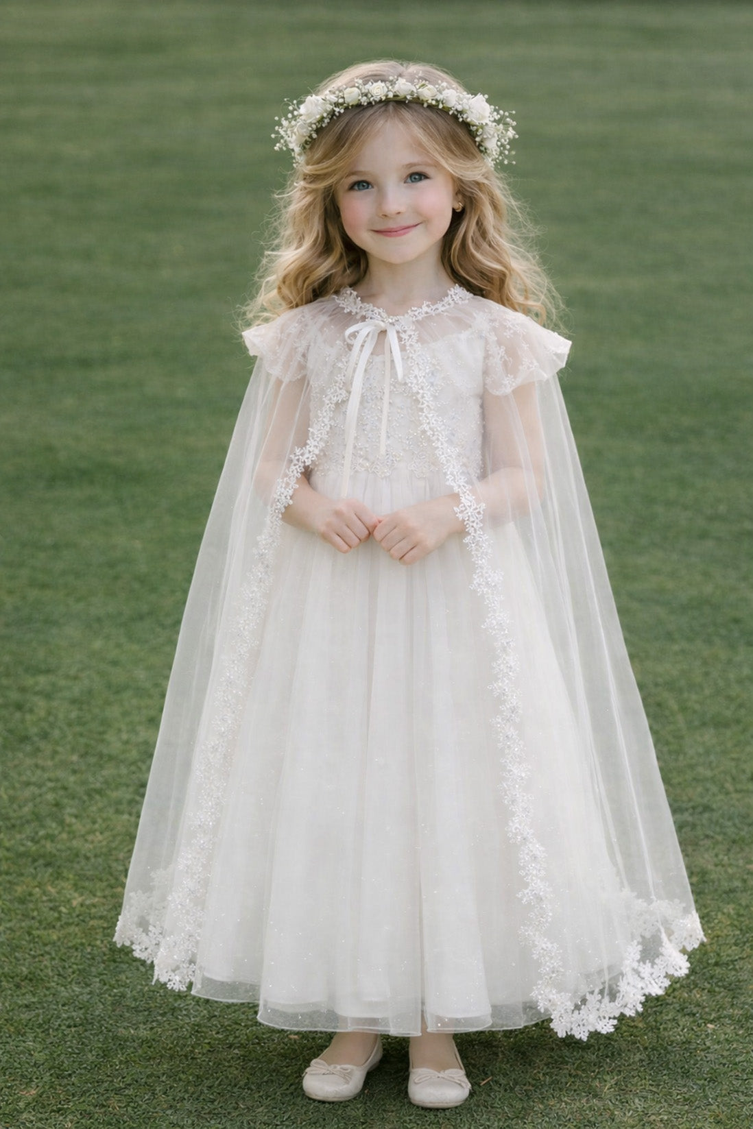 PREORDER - Rosemary Cape in Ivory White