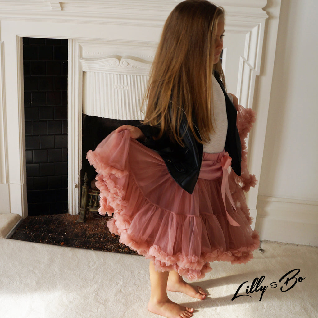 Amelie Pettiskirt in Dusty Rose