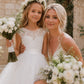 Rowan in Ivory White - Flower Girl or Ceremonial Dress