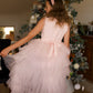 Sapphire in Ballet Pink ~ Luxurious Party Dress