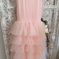 Sapphire in Ballet Pink ~ Luxurious Party Dress