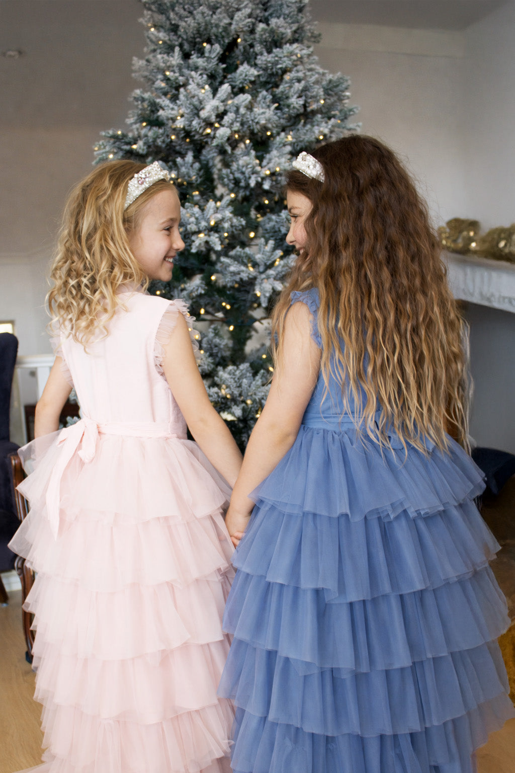 Sapphire in Cornflower Blue ~ Luxurious Party Dress