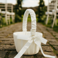 Flower Girls Petal/Confetti Satin Basket