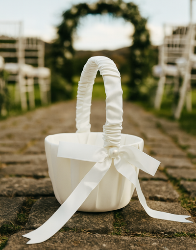 Satin Petal Basket