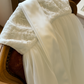 Mary-Jane in Ivory White ~ Party or Flower Girl Dress + Sash