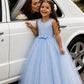 Selena in Powder Blue - Flower Girl or Ceremonial Dress