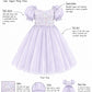 Seraphina Sea Pearl Party Girl Dress in Lilac