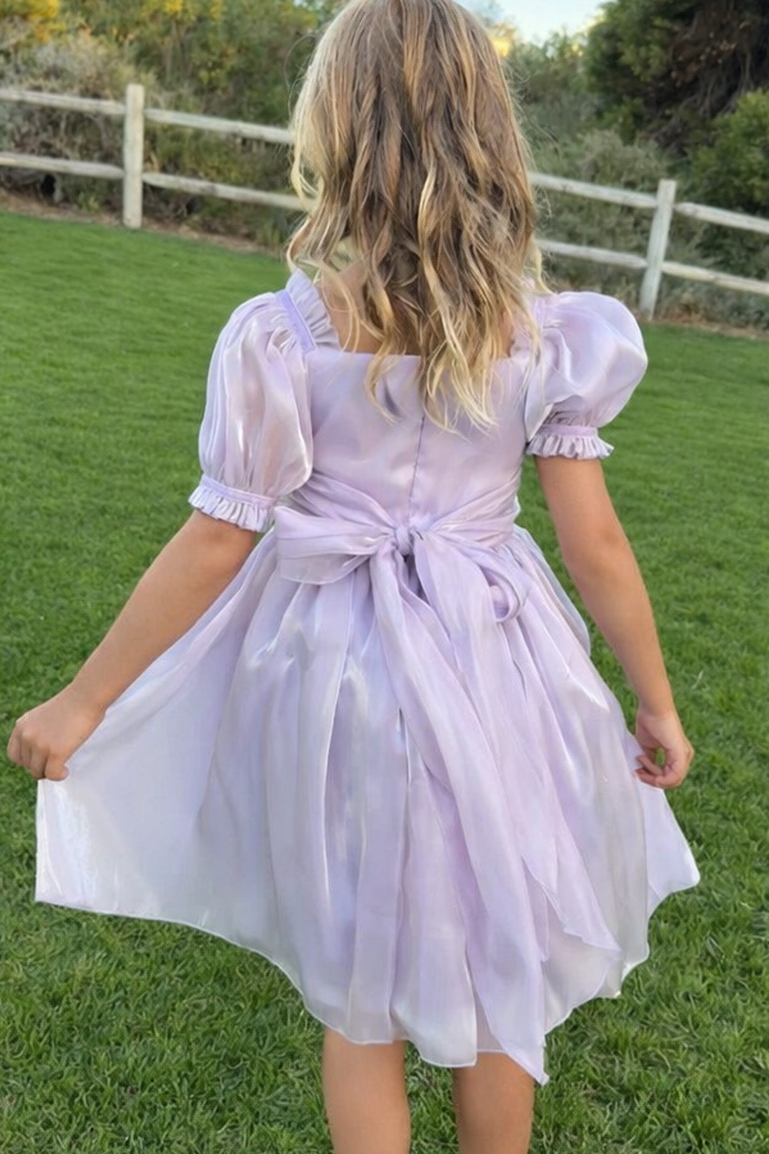 Seraphina Sea Pearl Party Girl Dress in Lilac