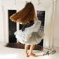 Amelie Pettiskirt in Silver Dove