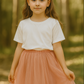 Enchanted Ruffle Tutu in Dusty Rose