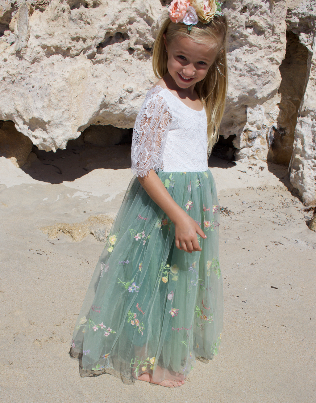 Tinkerbell ~ Party or Flower Girl Dress