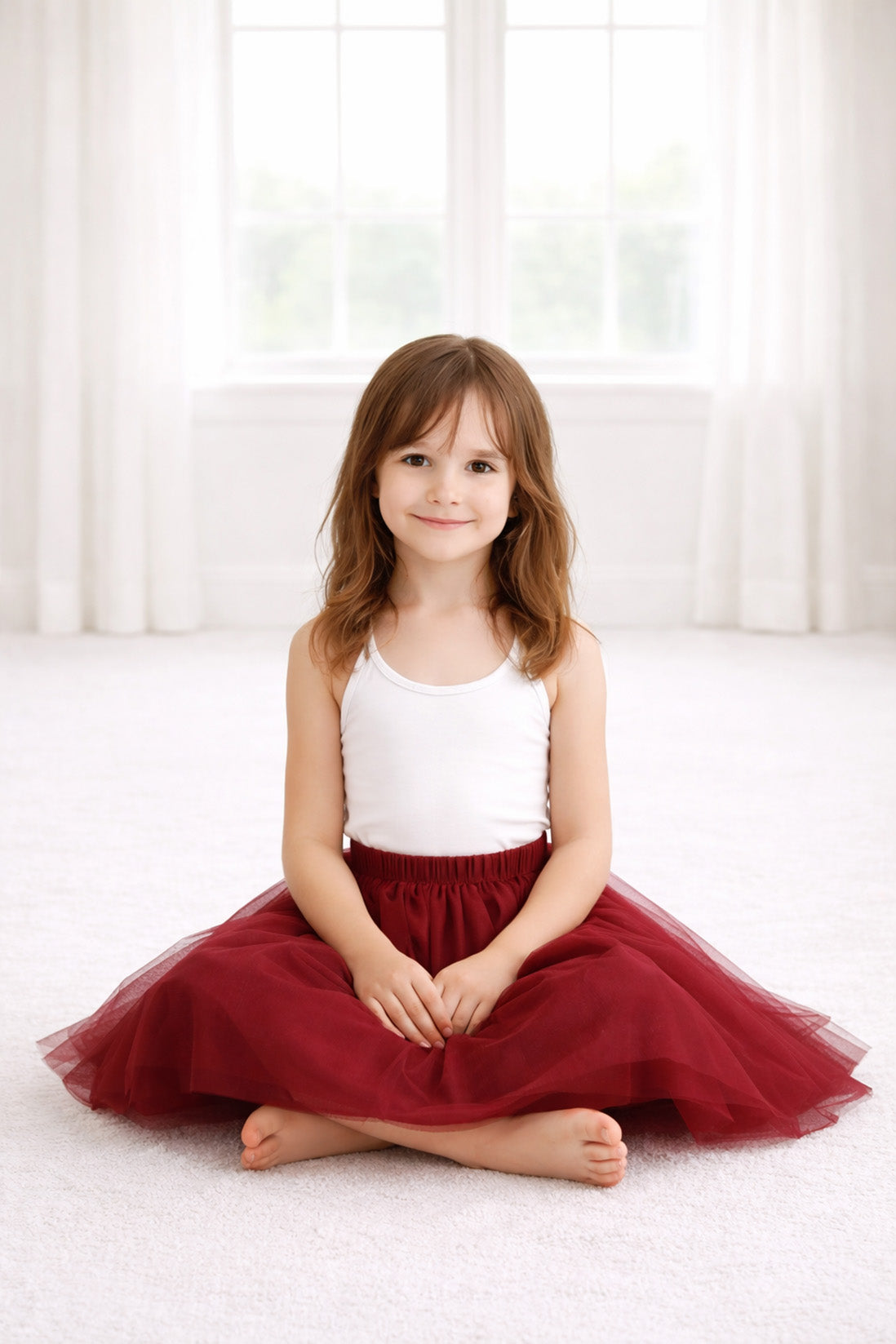Enchanted Ruffle Tutu in Berry Bloom