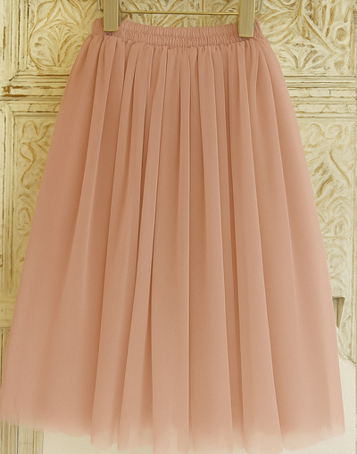 Enchanted Ruffle Tutu in Dusty Rose