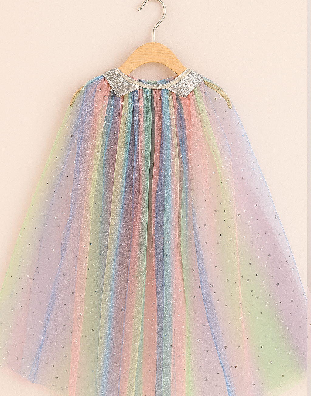 Unicorn Cape ~ A Perfect Christmas Gift For Girls with a Pink Satin Drawstring Bag