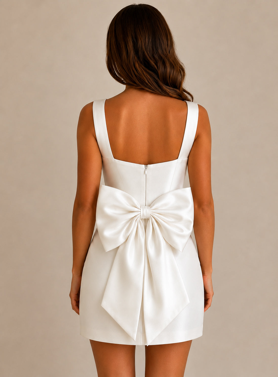 Preorder Violet in Ivory White - Party Girl or Ceremonial Dress
