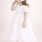 Vivian - Baptism Christening Gown with Bonnet