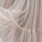 Willow Tutu in Buttercream + Pink Satin Drawstring Bag