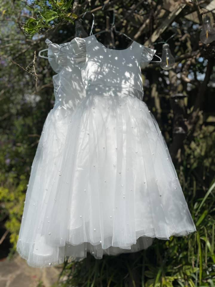 Helena in Ivory White ~ Luxurious Ceremonial Dress