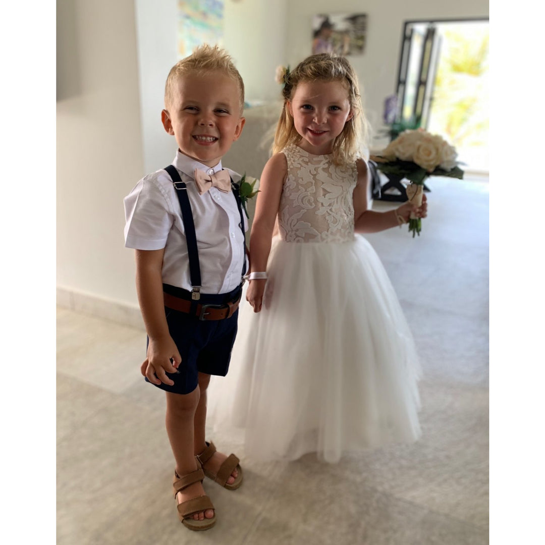 Ivory junior bridesmaid dresses clearance