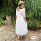 Ava in Blush ~ Luxurious Tulle & Lace Two-Piece