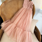 Flora in Dusty Rose ~ Party or Flower Girl Dress