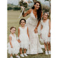 Aria in Ivory White (Baby + Toddler)  Party or Flower Girl Dress