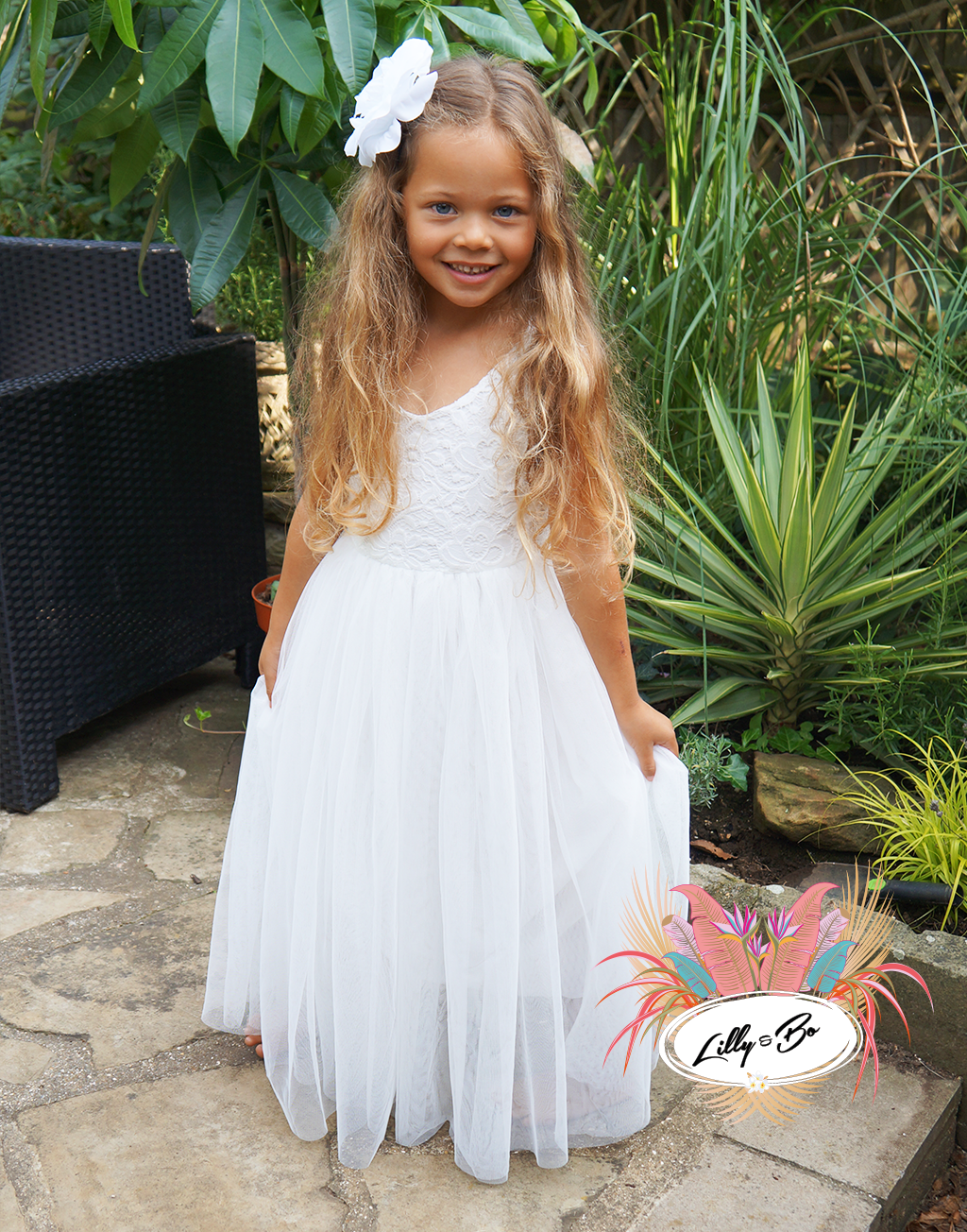 Arabella and rose shop flower girl dress