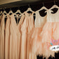 Aria in Blush/Apricot ~ Party or Flower Girl Dress