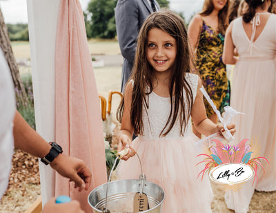 Aria in Blush ~ Party or Flower Girl Dress