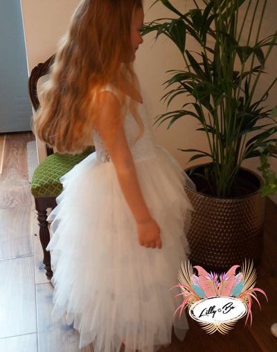 Bess ~ Luxurious Tulle Flower Girl | Party Dress