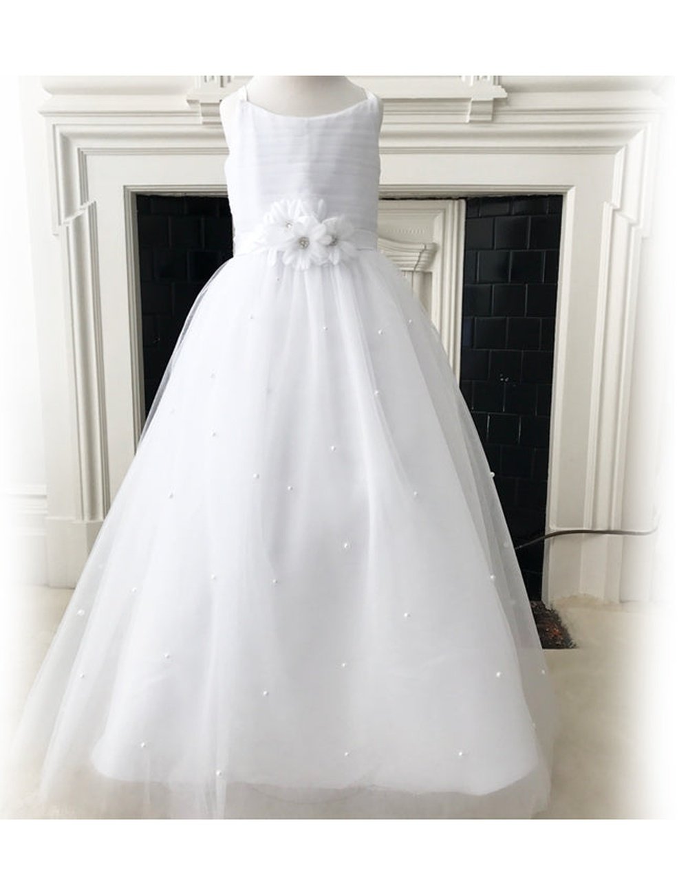 Donatella in Ivory ~ Flower Girl | First Communion