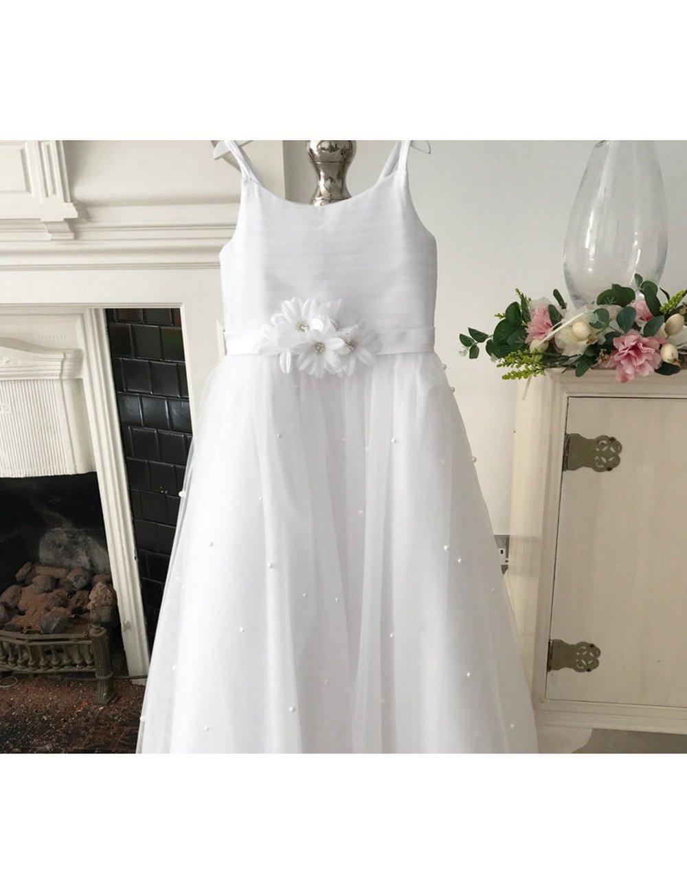 Donatella in Ivory ~ Flower Girl | First Communion