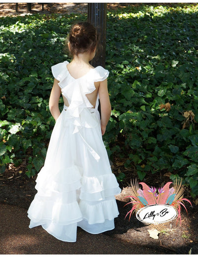 Etta - Flower Girl Dress in Ivory
