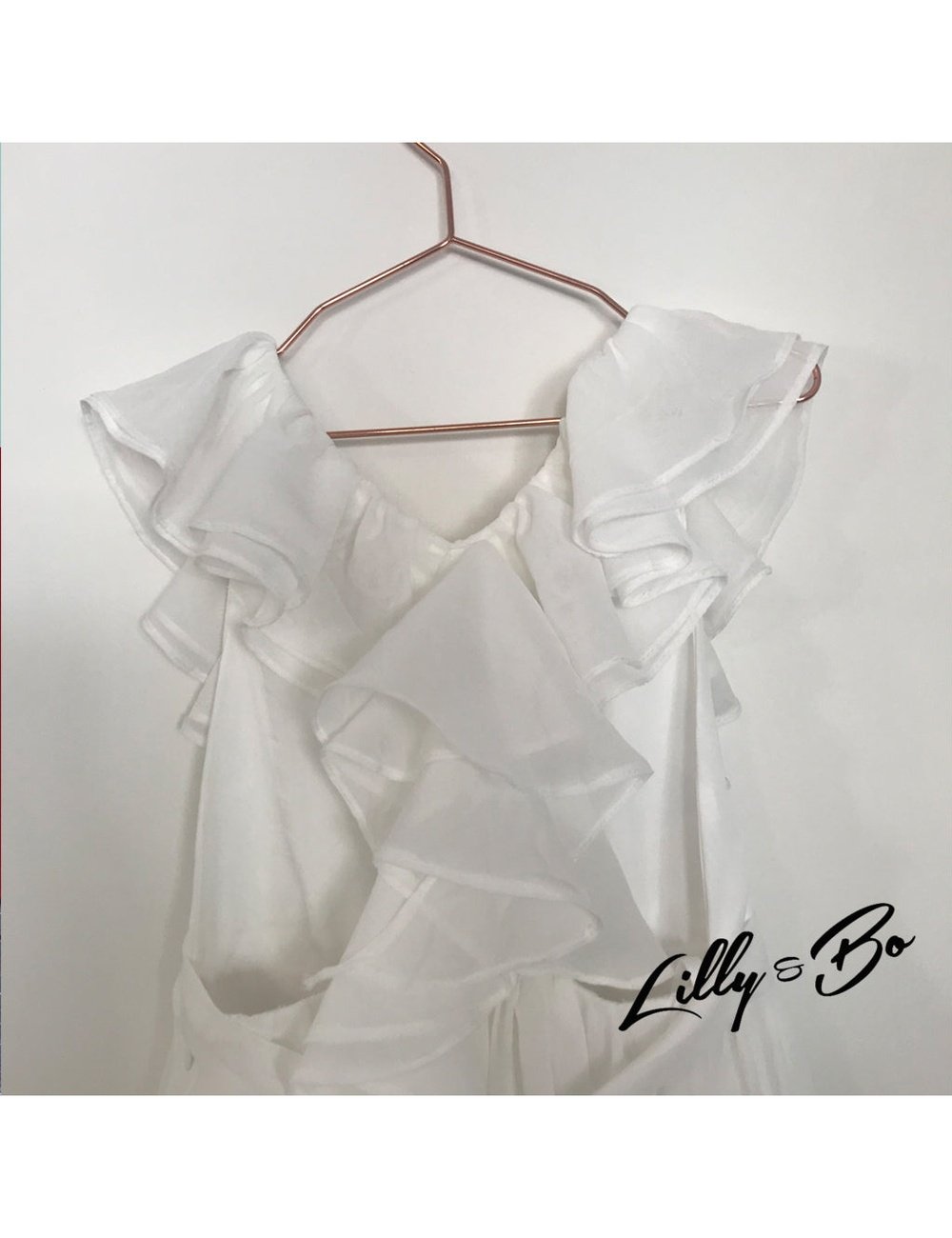 Etta - Flower Girl Dress in White