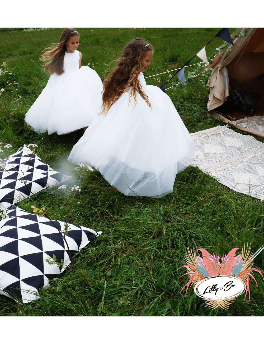 Fleur in Ivory~ Flower Girl Dress
