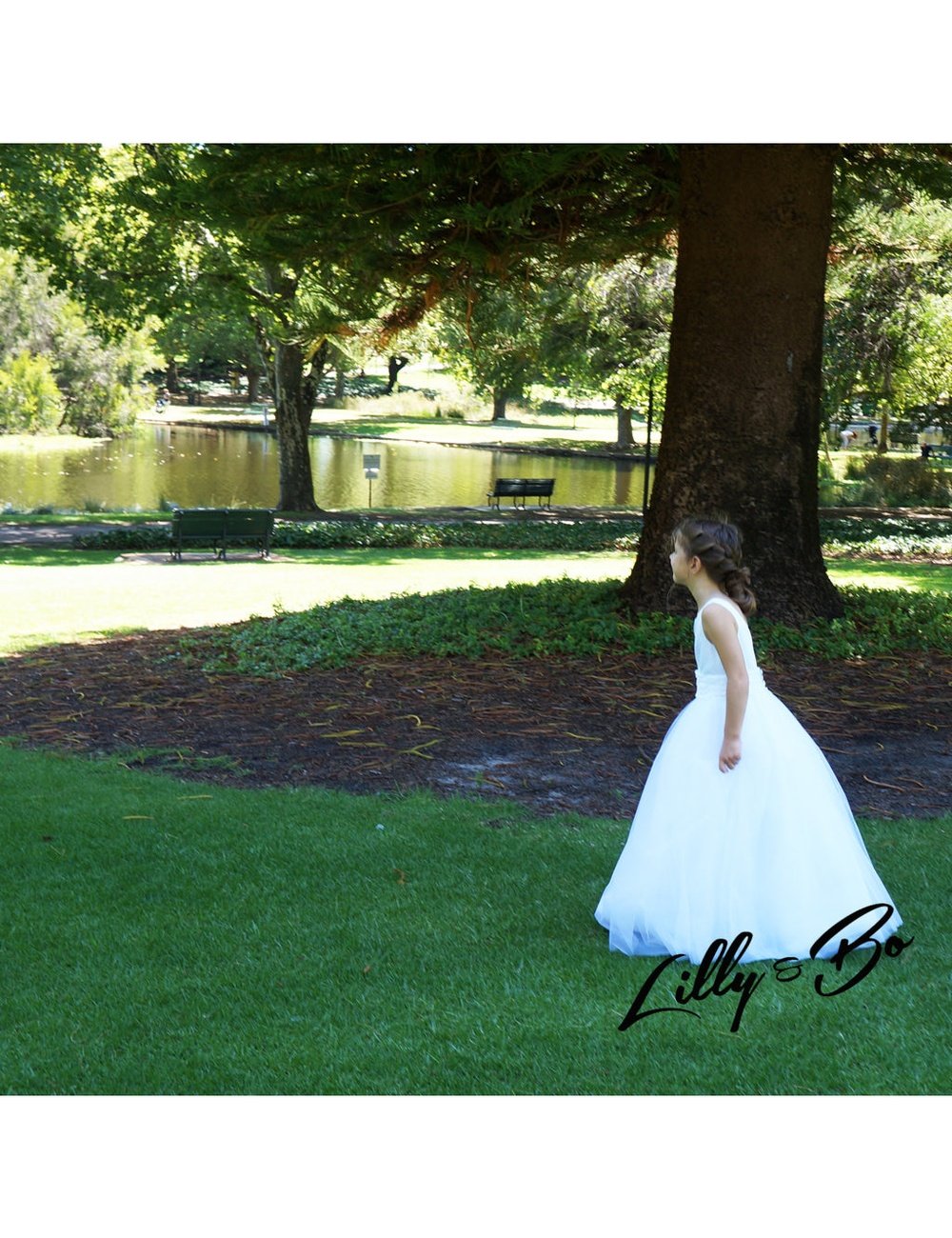Fleur in Ivory~ Flower Girl Dress