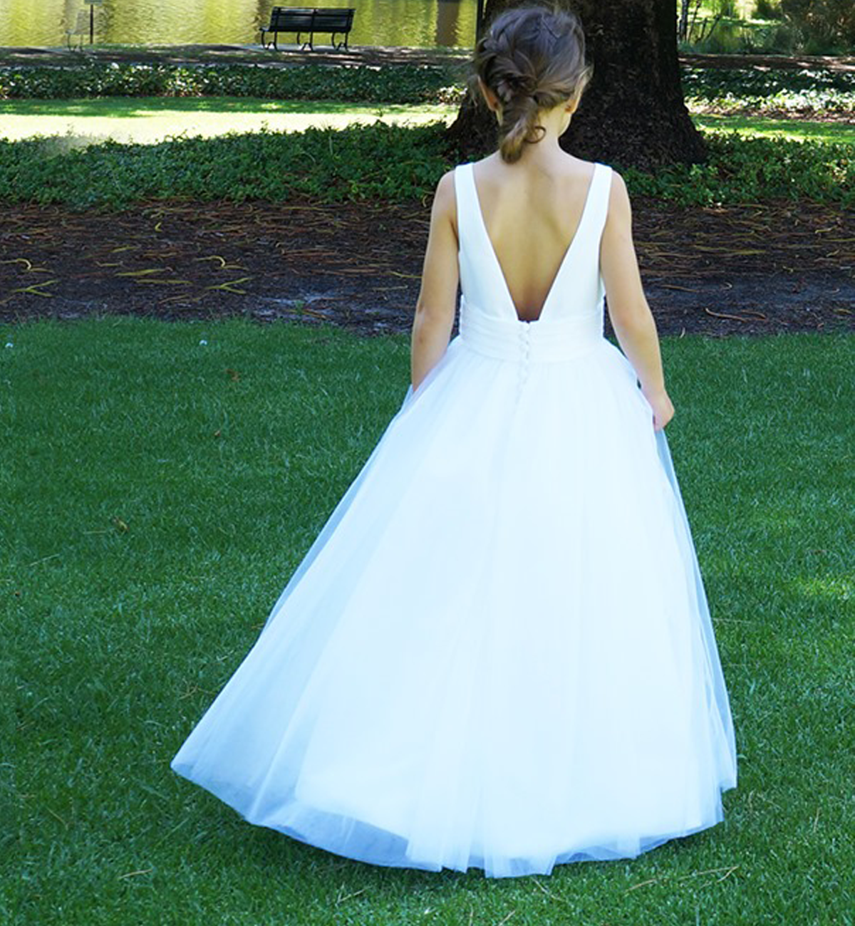 Fleur in Ivory~ Flower Girl Dress