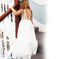 Holly in White ~ Flower Girl Dress