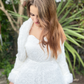 Holly in Ivory ~ Junior Bridesmaid Dress
