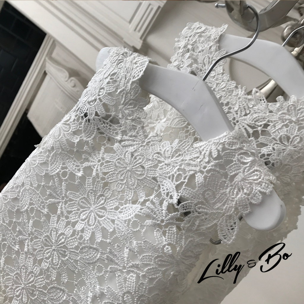 Serena in White~ Flower Girl | Communion Dress