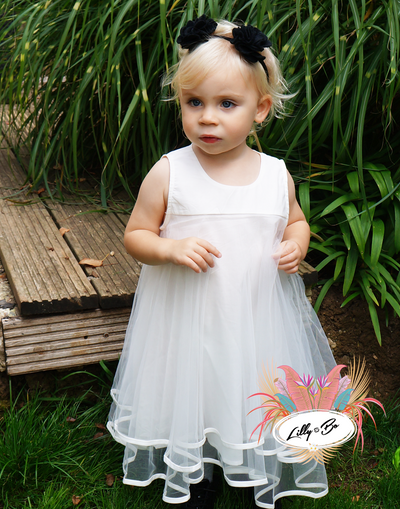 Olive  ~ Party or Flower Girl Dress