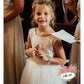 Maryanne in Ivory + Blush - Flower Girl Dress (SALE)