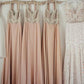 Maryanne Champagne (Baby + Toddler) + Ivory White Skirt - Flower Girl Dress