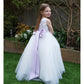 Maryanne Champagne (Baby + Toddler) + Ivory White Skirt - Flower Girl Dress