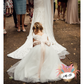 Maryanne in Ivory + Blush - Flower Girl Dress (SALE)