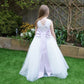 Maryanne Champagne (Baby + Toddler) + Ivory White Skirt - Flower Girl Dress