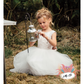 Maryanne in Ivory + Blush - Flower Girl Dress (SALE)